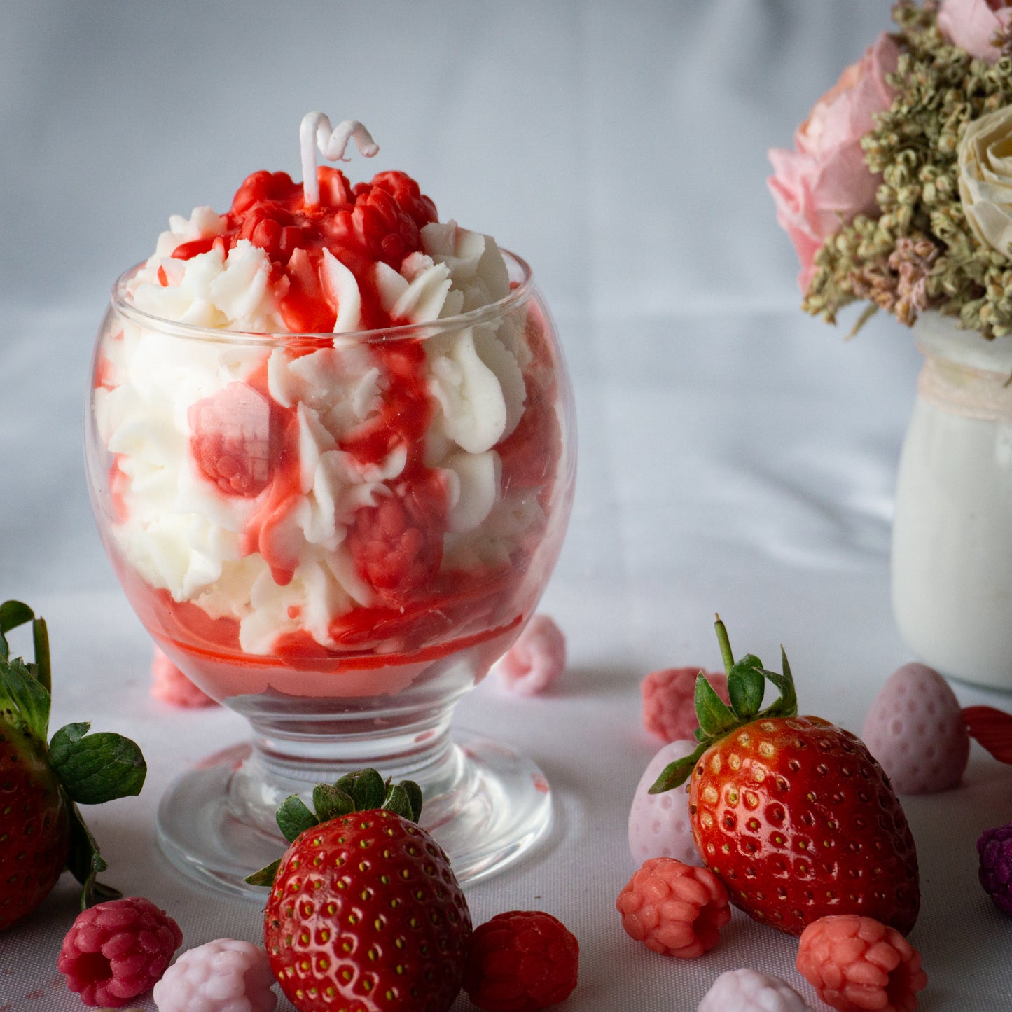 Smoothie Framboise - Bougie Gourmande