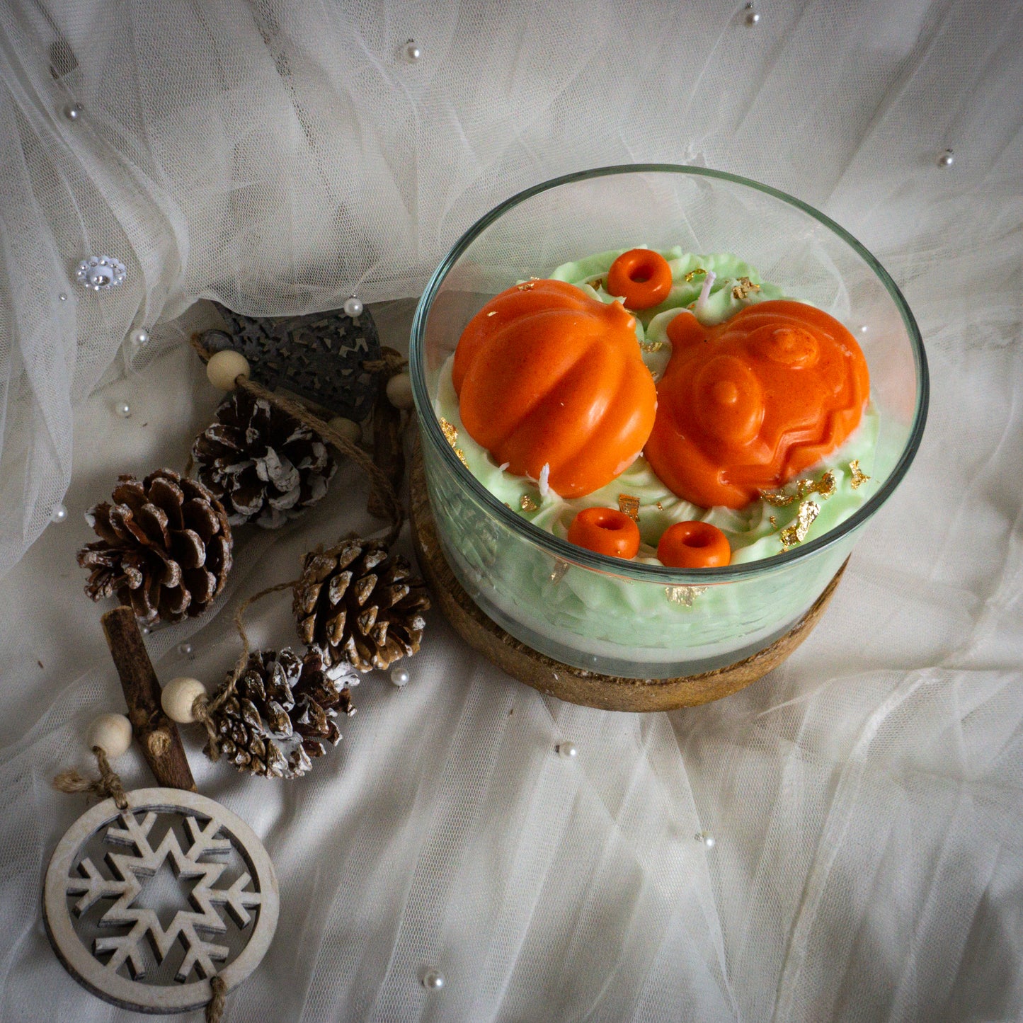 Pot en citrouilles givrées