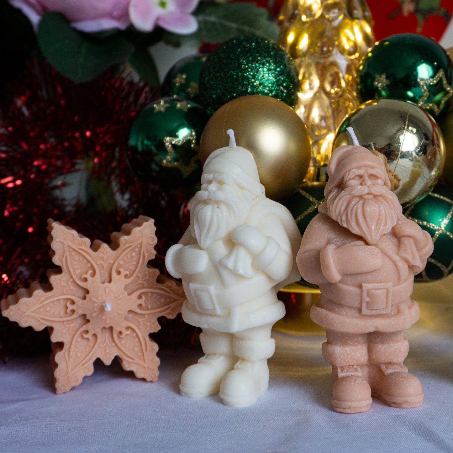 Le Porteur de cadeaux - Bougie Père Noel