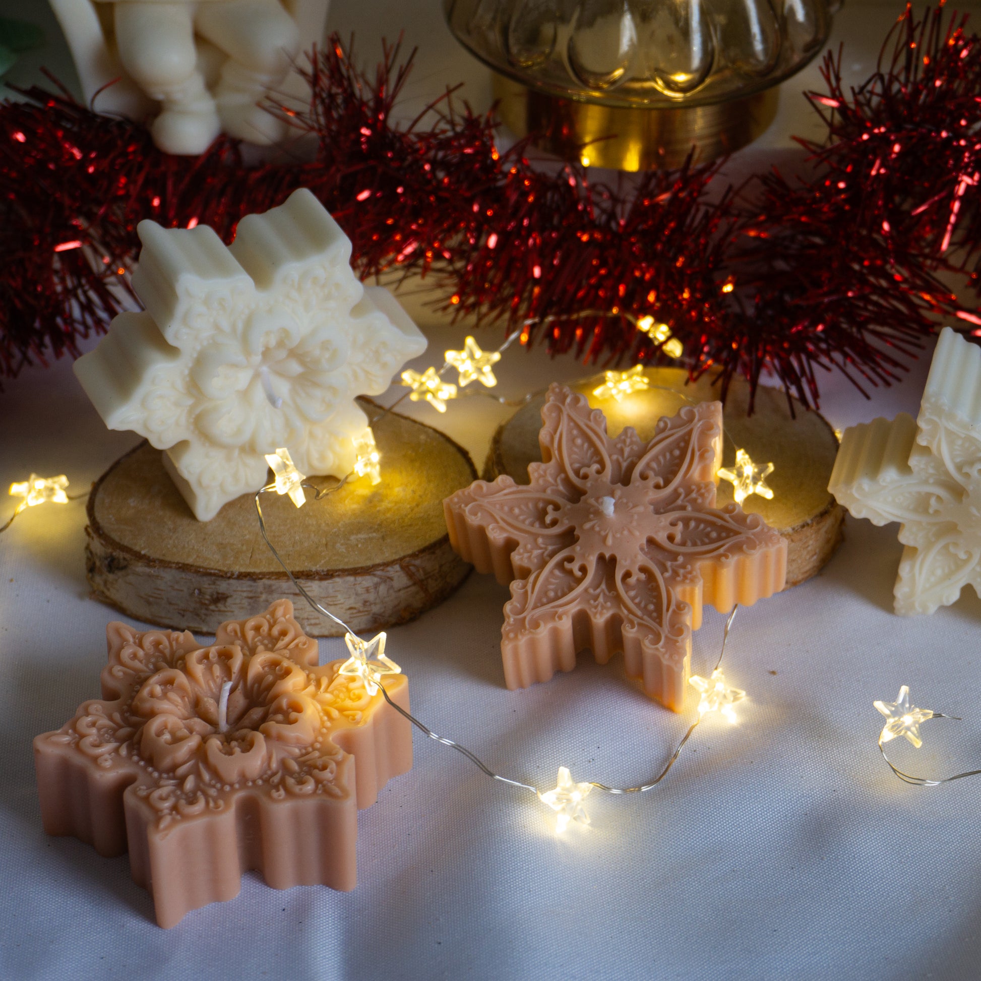 Bougie décorative - Petit Sapin de Noël - Etincelles parfumées