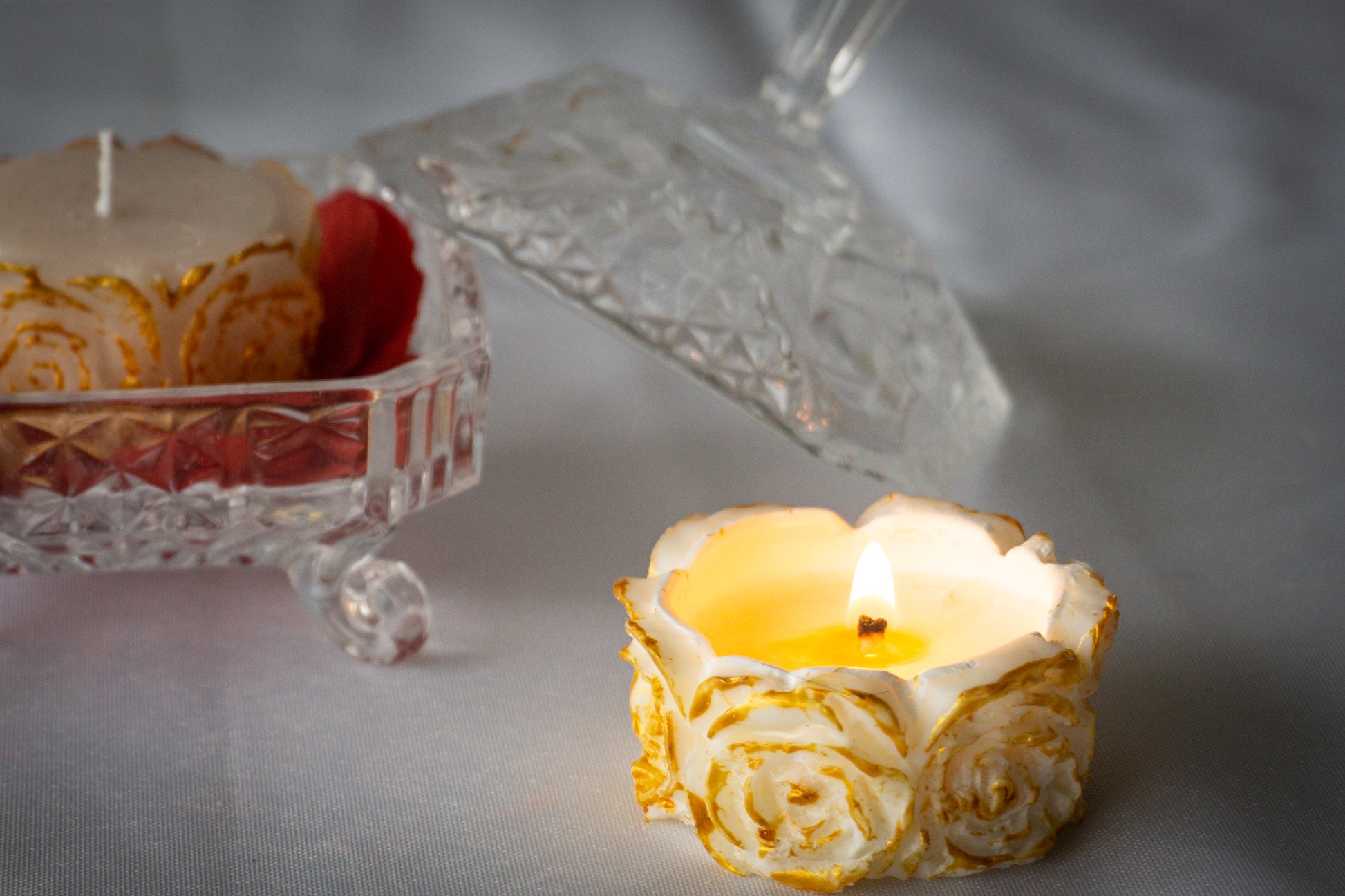 Étincelle flamboyante  bougie artisanale parfumée – Samar's Candle