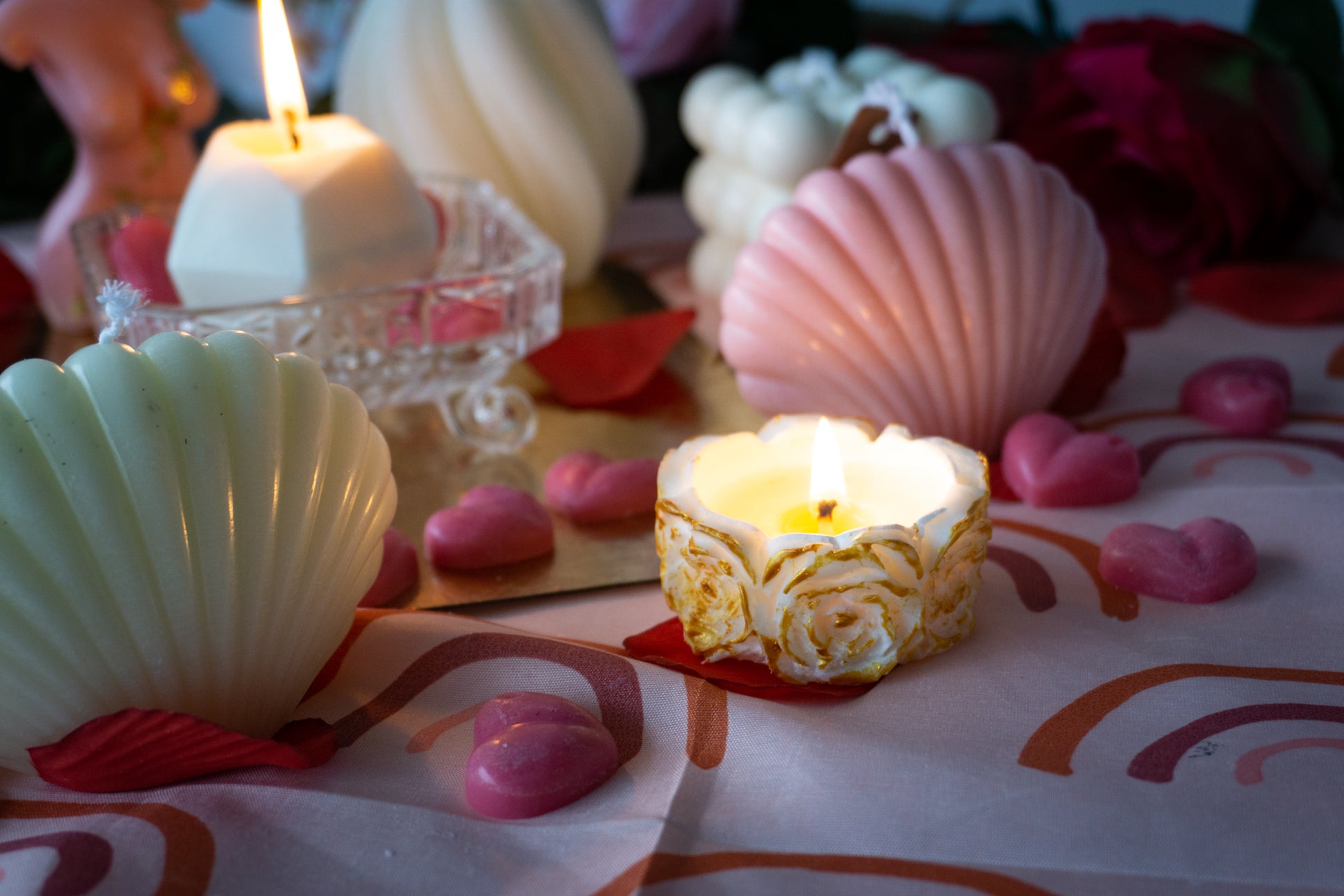 Étincelle flamboyante  bougie artisanale parfumée – Samar's Candle