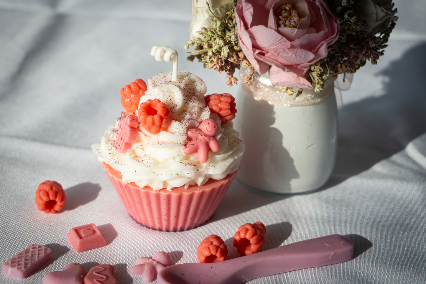 photo 5 pour bougie parfumée cupcake